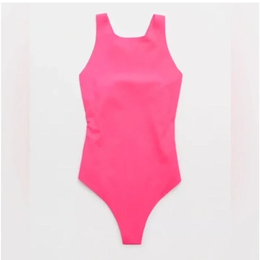 NWOT. Aerie Smoothez Racerback Bodysuit